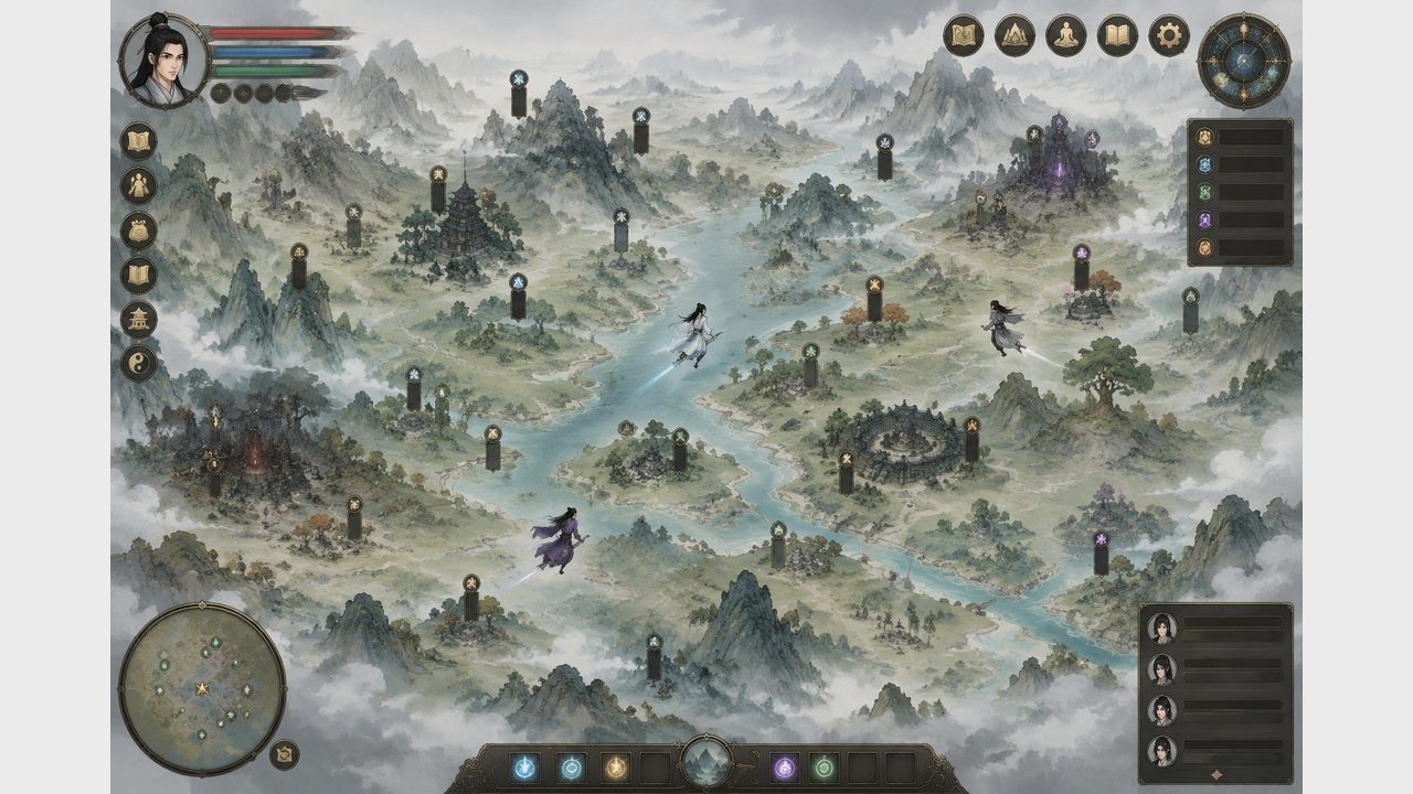 鬼谷八荒 探索场景 展示图 4