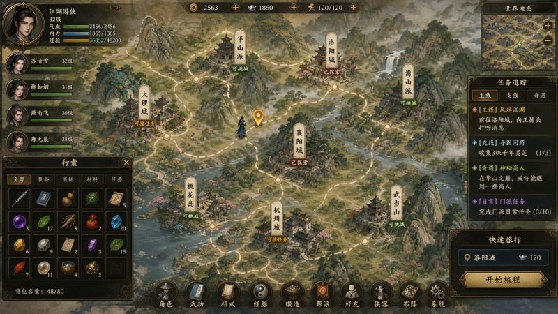 金庸群侠传5爱与死仙狐MOD六周年 角色养成 预览图 7