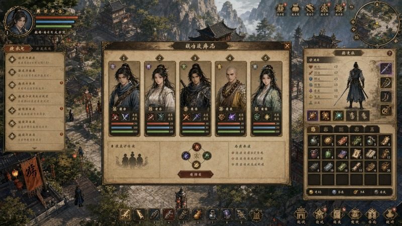 金庸群侠传5爱与死仙狐MOD六周年 章节事件 页面配图 1